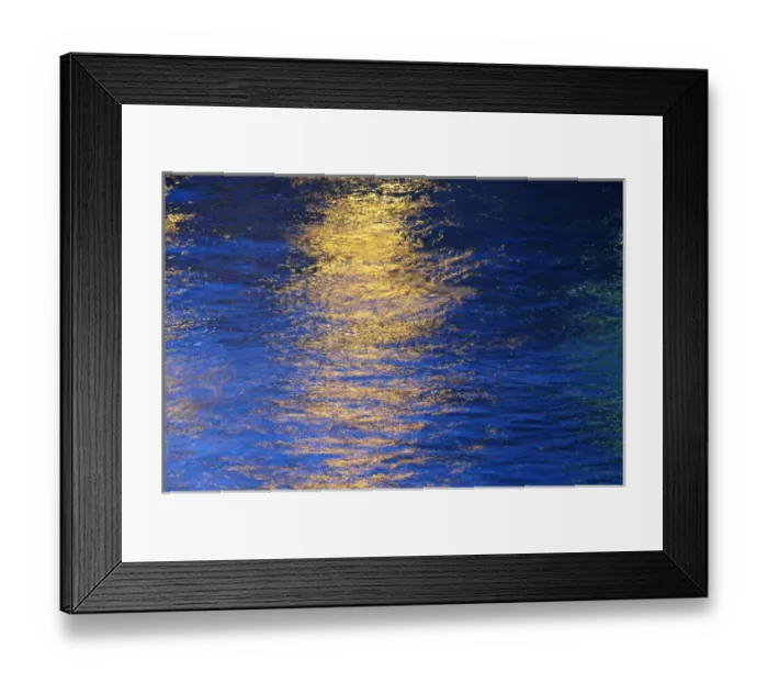 Framed Print : Europe, France, Paris. Night Reflections, Seine River Framed Print : Europe, France, Paris. Night Reflections, Seine River