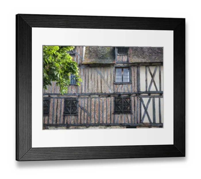 Framed Print : These homes are in the Place de la Myrpe, the center of the old town of Bergerac Framed Print : These homes are in the Place de la Myrpe, the center of the old town of Bergerac
