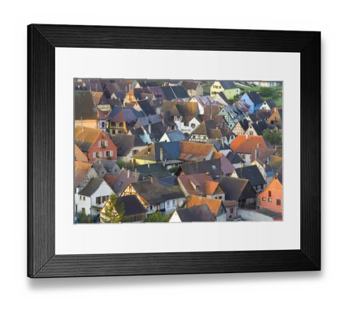 Framed Print : Niedermorschwihr, Alsace, France Framed Print : Niedermorschwihr, Alsace, France