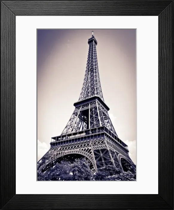 Framed Print : The Eiffel Tower, Paris, France Framed Print : The Eiffel Tower, Paris, France