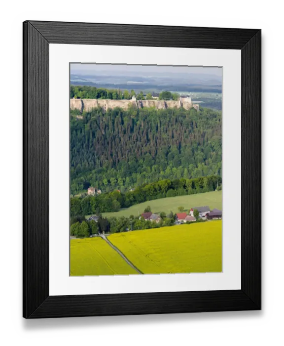 Framed Print : Elbe Sandstone Mountains (Elbsandsteingebirge) in the Saxon Switzerland NP (Saechsische Framed Print : Elbe Sandstone Mountains (Elbsandsteingebirge) in the Saxon Switzerland NP (Saechsische