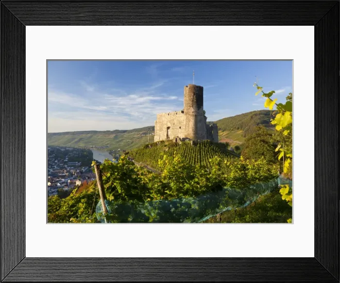 Framed Print : Landshut castle above Mosel River, Bernkastel-Kues, Rhineland-Palatinate, Germany Framed Print : Landshut castle above Mosel River, Bernkastel-Kues, Rhineland-Palatinate, Germany