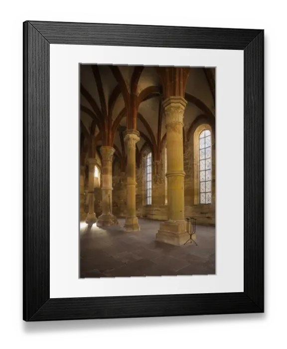 Framed Print : Germany, Baden-Wurttemburg, Maulbronn, Kloster Maulbronn Abbey, cloister Framed Print : Germany, Baden-Wurttemburg, Maulbronn, Kloster Maulbronn Abbey, cloister