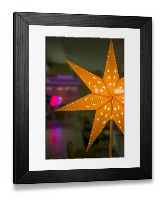 Framed Print : Germany, Berlin, Charlottenburg, Savigny Platz, Christmas star Framed Print : Germany, Berlin, Charlottenburg, Savigny Platz, Christmas star