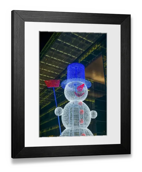 Framed Print : Germany, Berlin, Charlottenburg, Kurfurstendam, Neus Kranzler Eck building and Christmas snowman Framed Print : Germany, Berlin, Charlottenburg, Kurfurstendam, Neus Kranzler Eck building and Christmas snowman