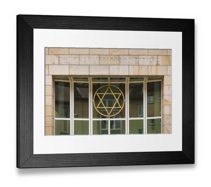 Framed Print : Germany, Hesse, Darmstadt, New Synagogue Framed Print : Germany, Hesse, Darmstadt, New Synagogue