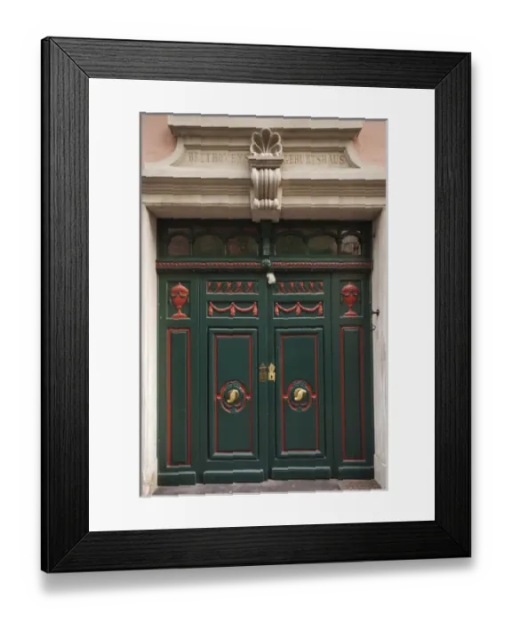 Framed Print : Germany, Nordrhein-Westfalen, Bonn, Beethovenhaus, birthplace of Ludwig von Beethoven