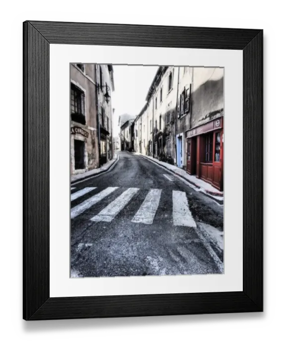 Framed Print : Europe; France; Provence; Roussillion; Town scenes of colorful French Hillside town Framed Print : Europe; France; Provence; Roussillion; Town scenes of colorful French Hillside town