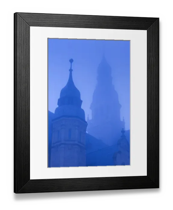Framed Print : Germany, Rheinland-Pfalz, Speyer, Dom cathedral, dawn, fog Framed Print : Germany, Rheinland-Pfalz, Speyer, Dom cathedral, dawn, fog