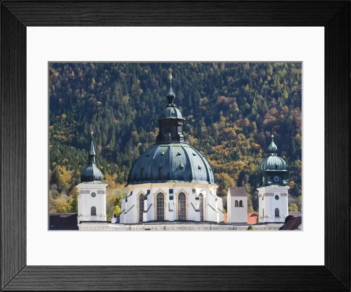 Framed Print : Germany, Bavaria, Ettal, Kloster Ettal monastery, exterior Framed Print : Germany, Bavaria, Ettal, Kloster Ettal monastery, exterior