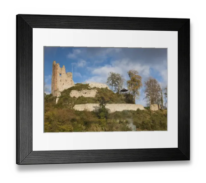 Framed Print : Germany, Baden-Wurttemburg, Black Forest, Schenkenzell, ruins of Schloss Schenkenburg Framed Print : Germany, Baden-Wurttemburg, Black Forest, Schenkenzell, ruins of Schloss Schenkenburg