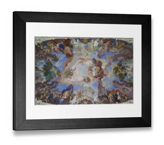 Framed Print : Germany, Baden-Wurttemburg, Wiblingen, Kloster Wiblingen Abbey, 18th century monastery Framed Print : Germany, Baden-Wurttemburg, Wiblingen, Kloster Wiblingen Abbey, 18th century monastery