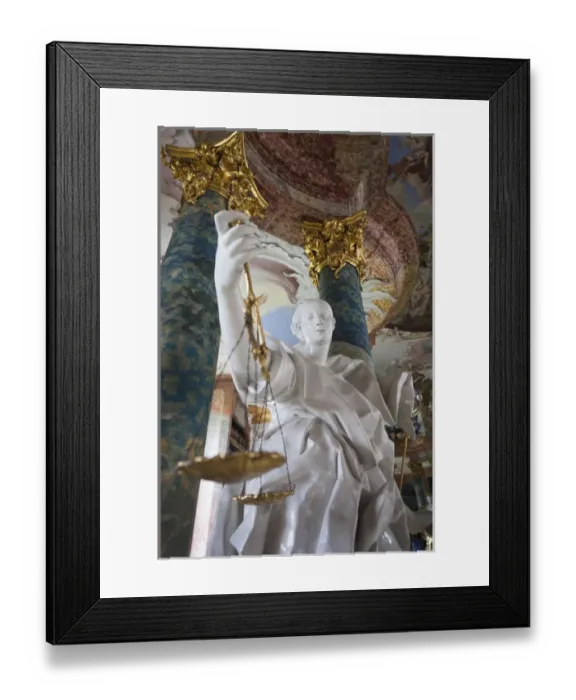 Framed Print : Germany, Baden-Wurttemburg, Wiblingen, Kloster Wiblingen Abbey, 18th century monastery Framed Print : Germany, Baden-Wurttemburg, Wiblingen, Kloster Wiblingen Abbey, 18th century monastery