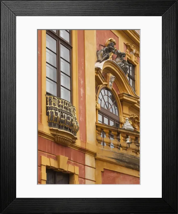 Framed Print : Germany, Baden-Wurttemburg, Ludwigsburg, Schloss Favorite Palace, detail Framed Print : Germany, Baden-Wurttemburg, Ludwigsburg, Schloss Favorite Palace, detail