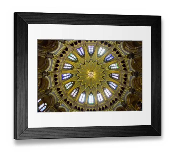 Framed Print : Europe, Hungary, Budapest. Interior dome of Parliament Building Framed Print : Europe, Hungary, Budapest. Interior dome of Parliament Building