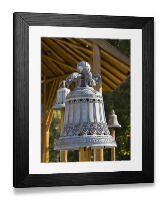 Framed Print : Hajduszoboszlo, the collection of bells, the landmark of the spa town in the hungarian Puszta Framed Print : Hajduszoboszlo, the collection of bells, the landmark of the spa town in the hungarian Puszta