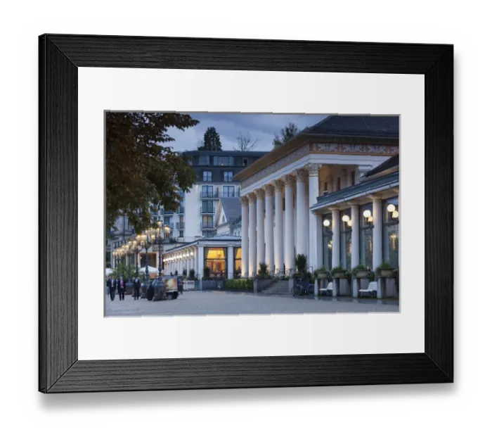 Framed Print : Germany, Baden-Wurttemburg, Baden-Baden, Kurhaus and Casino, exterior Framed Print : Germany, Baden-Wurttemburg, Baden-Baden, Kurhaus and Casino, exterior