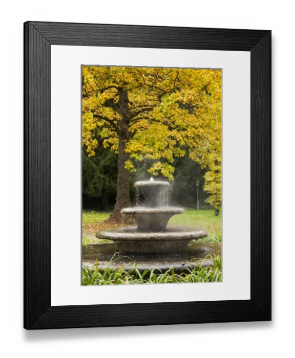 Framed Print : Germany, Baden-Wurttemburg, Baden-Baden, outdoor hot spring, fall Framed Print : Germany, Baden-Wurttemburg, Baden-Baden, outdoor hot spring, fall
