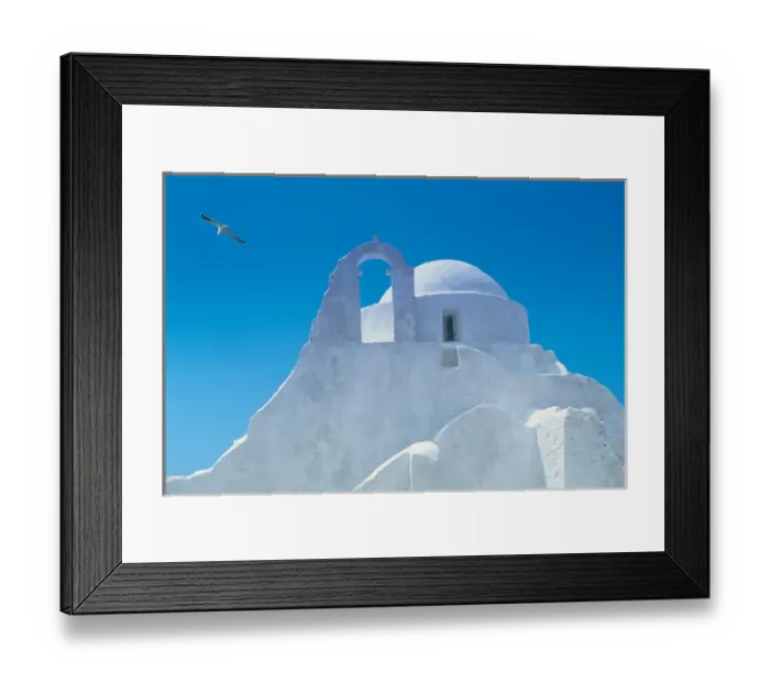 Framed Print : Typical greek architecture, Mykonos, Greece Framed Print : Typical greek architecture, Mykonos, Greece