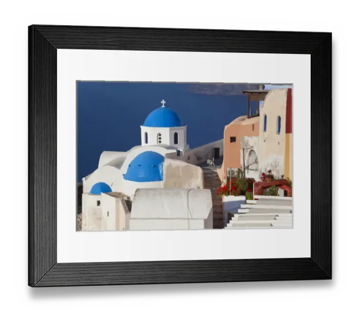 Framed Print : Oia, Santorini, Cyclades islands, Greece Framed Print : Oia, Santorini, Cyclades islands, Greece