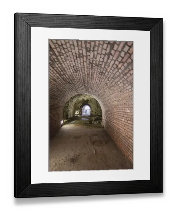 Framed Print : Germany, Bavaria, Obersalzberg, former Nazi air-raid bunker Obersalzberg, bunker interior Framed Print : Germany, Bavaria, Obersalzberg, former Nazi air-raid bunker Obersalzberg, bunker interior