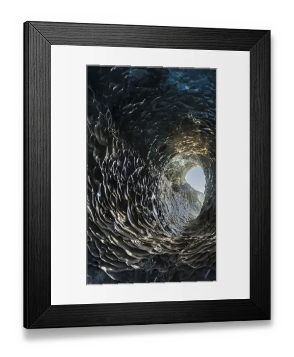 Framed Print : Ice cave in the glacier Breidamerkurjoekull in Vatnajoekull National Park. Entrance to the Ice Cave Framed Print : Ice cave in the glacier Breidamerkurjoekull in Vatnajoekull National Park. Entrance to the Ice Cave