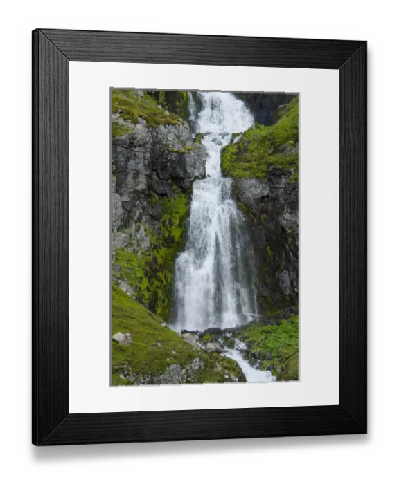 Framed Print : Iceland, Westfjords, Jokulflrdir, Lonagfjordur Nature Reserve (66a'16 33 Framed Print : Iceland, Westfjords, Jokulflrdir, Lonagfjordur Nature Reserve (66a'16 33