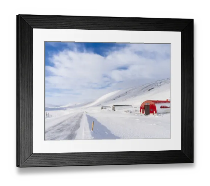 Framed Print : Landscape with farm in the valley of river Joekulsa a Dal west of Egilsstadir leading Framed Print : Landscape with farm in the valley of river Joekulsa a Dal west of Egilsstadir leading