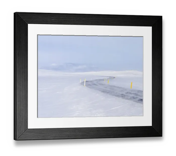 Framed Print : The Highland of Iceland close to the ring road during winter in stormy and sunny weather conditions Framed Print : The Highland of Iceland close to the ring road during winter in stormy and sunny weather conditions
