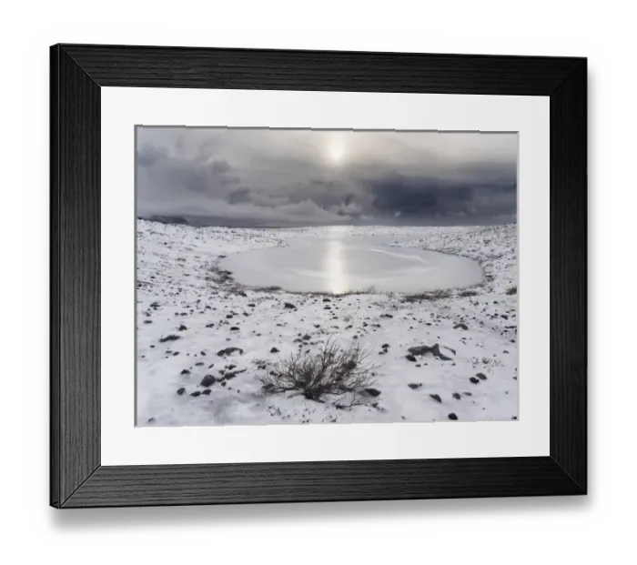 Framed Print : Glacier Skaftafelljoekull with its glacial moraine in the Vatnajoekull NP during winter Framed Print : Glacier Skaftafelljoekull with its glacial moraine in the Vatnajoekull NP during winter