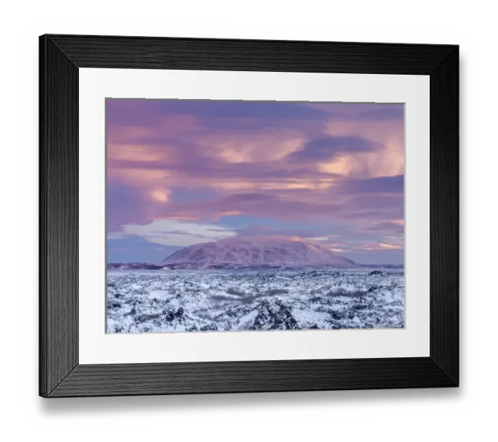 Framed Print : Lava field Dimmuborgir during winter near lake Myvatn in the highlands of Iceland in deep snow Framed Print : Lava field Dimmuborgir during winter near lake Myvatn in the highlands of Iceland in deep snow