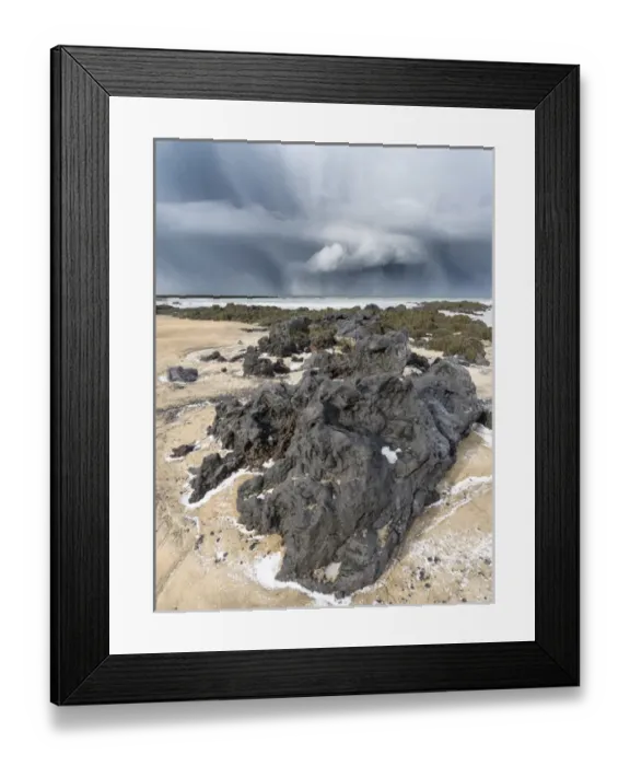 Framed Print : Storm at the coast of Snaefellsnes during winter. Europe, northern europe, iceland Framed Print : Storm at the coast of Snaefellsnes during winter. Europe, northern europe, iceland