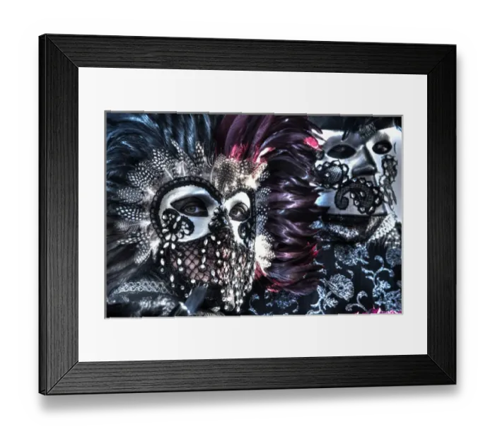 Framed Print : Carnival Venice Italy Masked Costumes Framed Print : Carnival Venice Italy Masked Costumes