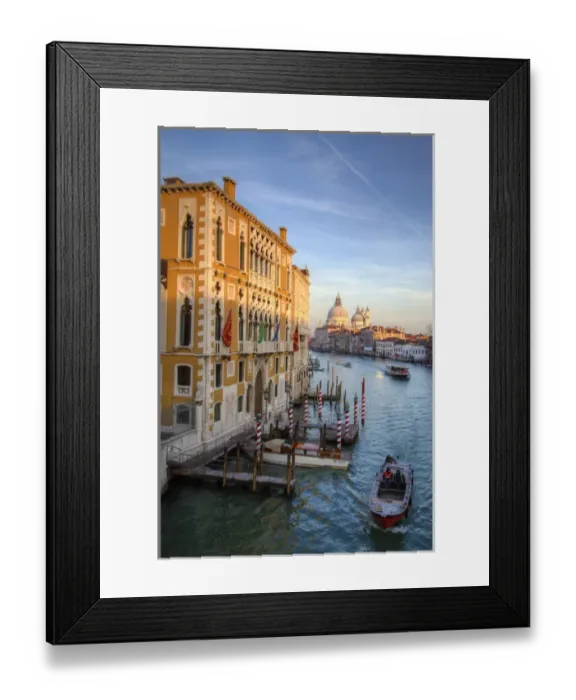Framed Print : Grand Canal Salute classic Scenic of Venice, Italy Framed Print : Grand Canal Salute classic Scenic of Venice, Italy