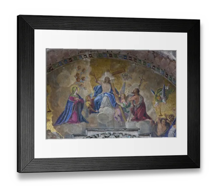 Framed Print : Mosaic artwork on the outside of St. Marks Cathedral Framed Print : Mosaic artwork on the outside of St. Marks Cathedral