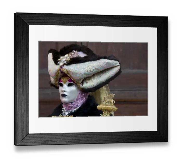 Framed Print : Carnival Venice Italy Masked Costumes Framed Print : Carnival Venice Italy Masked Costumes