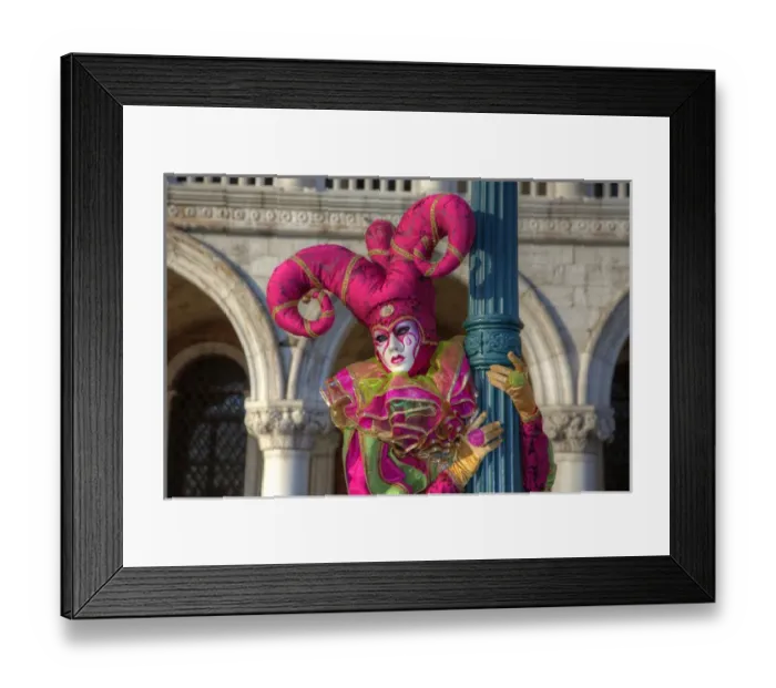 Framed Print : Carnival Venice Italy Masked Costumes Framed Print : Carnival Venice Italy Masked Costumes