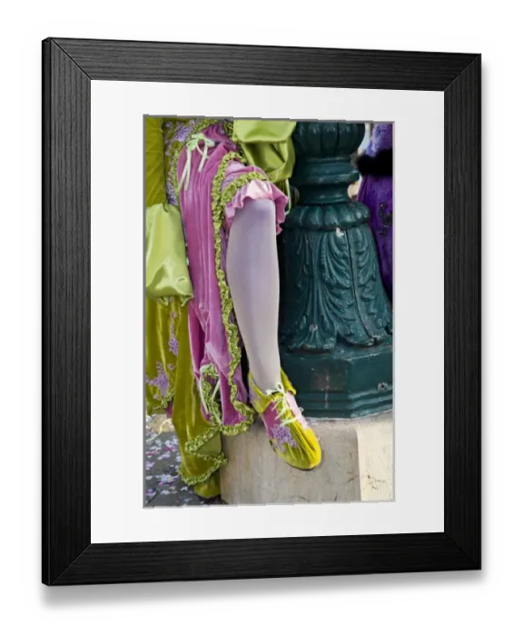 Framed Print : Carnival Venice Italy Masked Costumes Framed Print : Carnival Venice Italy Masked Costumes
