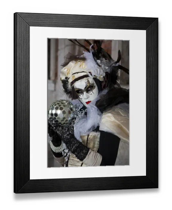Framed Print : Carnival Venice Italy Masked Costumes Framed Print : Carnival Venice Italy Masked Costumes