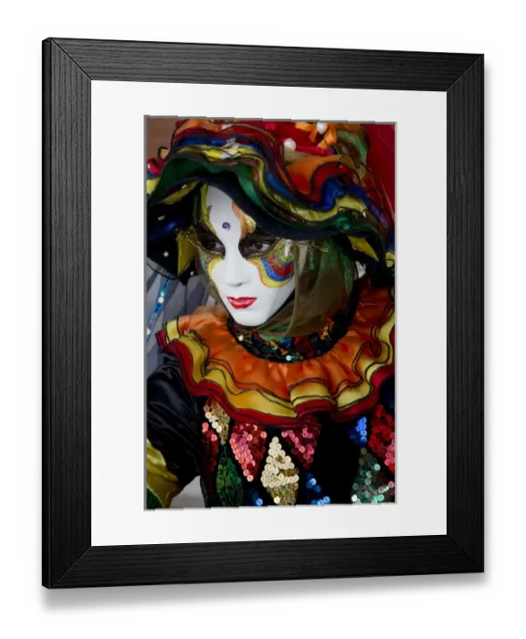 Framed Print : Carnival Venice Italy Masked Costumes Framed Print : Carnival Venice Italy Masked Costumes