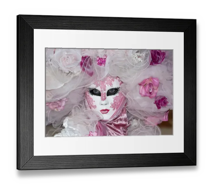 Framed Print : Carnival Venice Italy Masked Costumes Framed Print : Carnival Venice Italy Masked Costumes