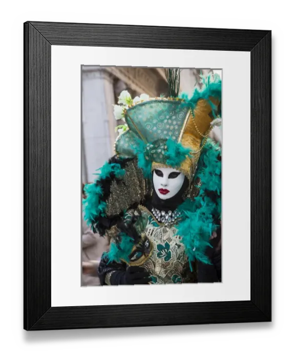 Framed Print : Venice at Carnival Time, Italy Framed Print : Venice at Carnival Time, Italy