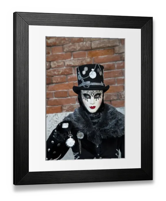 Framed Print : Venice at Carnival Time, Italy Framed Print : Venice at Carnival Time, Italy