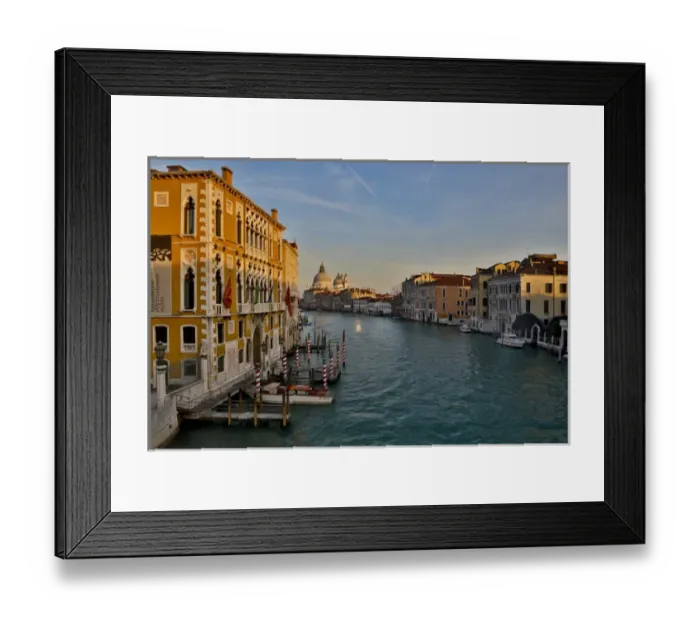 Framed Print : Grand Canal Salute classic Scenic of Venice, Italy Framed Print : Grand Canal Salute classic Scenic of Venice, Italy