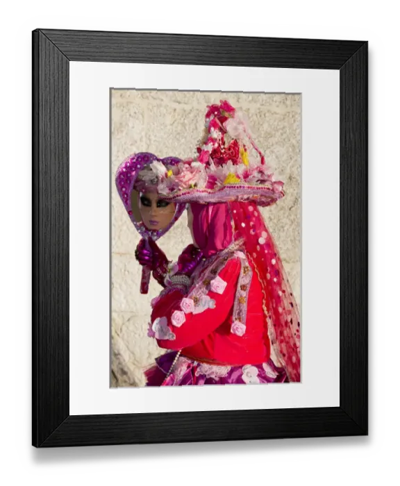 Framed Print : Venice at Carnival Time, Italy Framed Print : Venice at Carnival Time, Italy