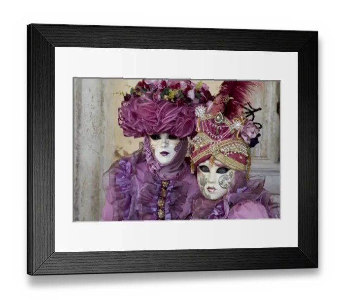 Framed Print : Venice at Carnival Time, Italy Framed Print : Venice at Carnival Time, Italy
