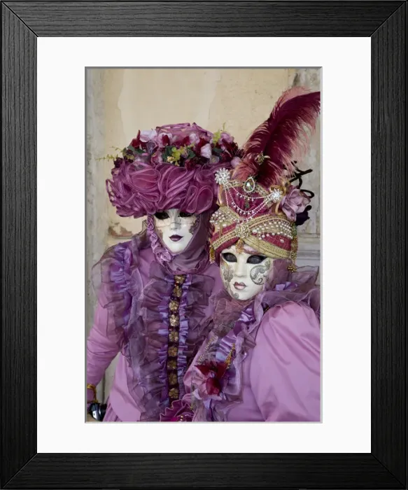 Framed Print : Venice at Carnival Time, Italy Framed Print : Venice at Carnival Time, Italy