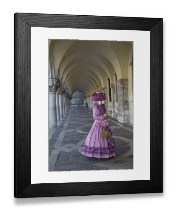 Framed Print : Venice at Carnival Time, Italy Framed Print : Venice at Carnival Time, Italy