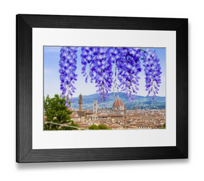 Framed Print : View of city center of Florence, Firenze, UNESCO World Heritage site, Tuscany, Italy Framed Print : View of city center of Florence, Firenze, UNESCO World Heritage site, Tuscany, Italy