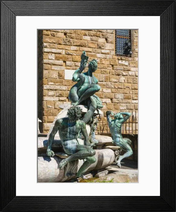 Framed Print : Fountain of Neptune (Biancone), Firenze, UNESCO World Heritage site, Tuscany, Italy Framed Print : Fountain of Neptune (Biancone), Firenze, UNESCO World Heritage site, Tuscany, Italy